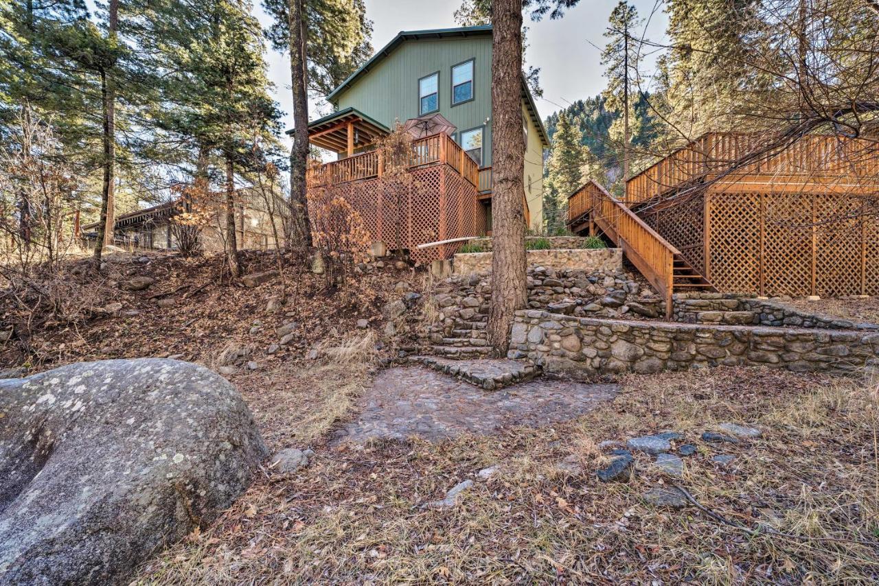 Scenic Riverside Cabin In Ruidoso With Deck And Grill! Εξωτερικό φωτογραφία