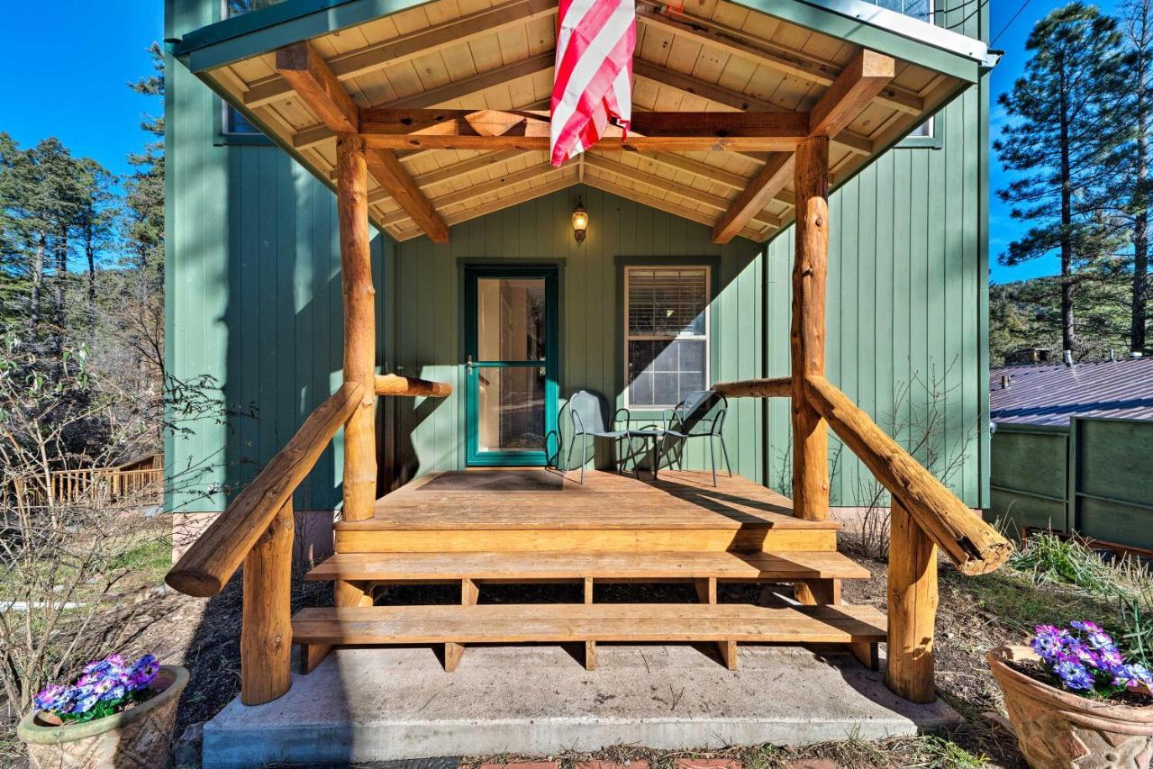 Scenic Riverside Cabin In Ruidoso With Deck And Grill! Εξωτερικό φωτογραφία