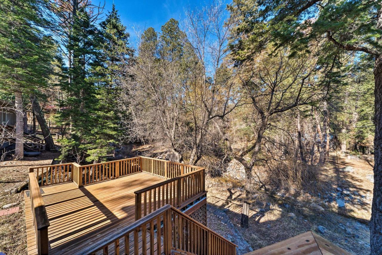 Scenic Riverside Cabin In Ruidoso With Deck And Grill! Εξωτερικό φωτογραφία