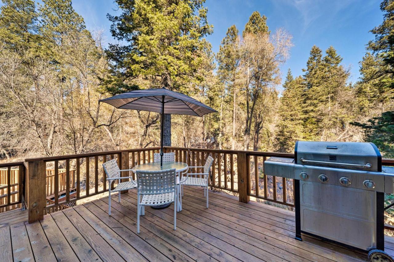 Scenic Riverside Cabin In Ruidoso With Deck And Grill! Εξωτερικό φωτογραφία