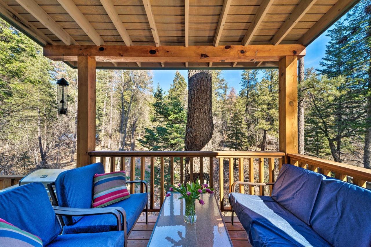 Scenic Riverside Cabin In Ruidoso With Deck And Grill! Εξωτερικό φωτογραφία