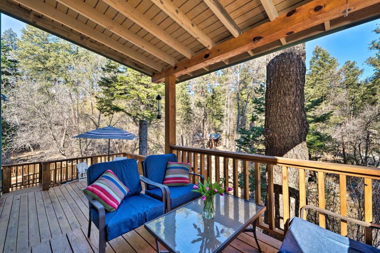 Scenic Riverside Cabin In Ruidoso With Deck And Grill! Εξωτερικό φωτογραφία